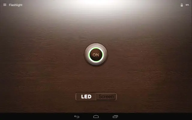 Flashlight android App screenshot 1