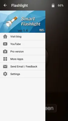 Flashlight android App screenshot 3